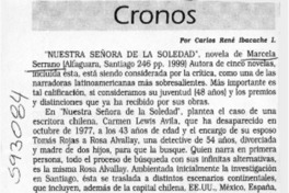 Nuestra señora de la soledad  [artículo] Carlos René Ibacache I.