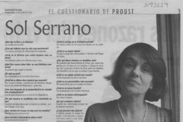 Sol Serrano  [artículo]