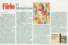 Filebo el memorioso  [artículo] Fernando Emmerich