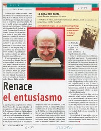 Renace el entusiasmo  [artículo] Camilo Marks
