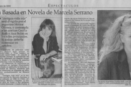 Harán película basada en novela de Marcela Serrano  [artículo]