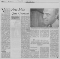 Arte más que ciencia