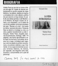 La vida intranquila  [artículo]