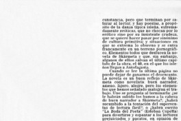 El desencanto con Skármeta  [artículo] Santiago Quer Antich