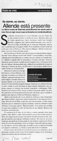 Allende está presente