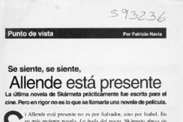 Allende está presente