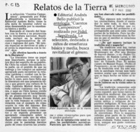 Relatos de tierra  [artículo]