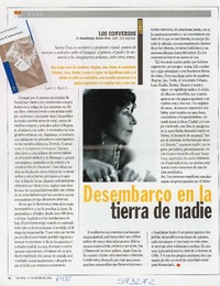 Desembarco en la tierra de nadie  [artículo] Camilo Marks