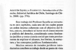 Introducción al derecho  [artículo] Juan Omar Cofré Lagos