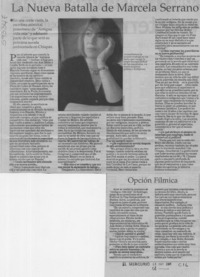 La nueva batalla de Marcela Serrano  [artículo]