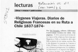Vírgenes viajeras  [artículo]