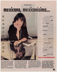 Mexicana, mexicanísima