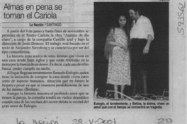 Almas en pena se toman el Cariola  [artículo]