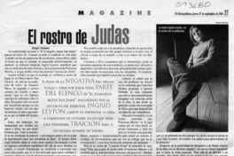 El rostro de Judas  [artículo] Sergio Tanhnuz