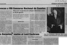Convocan a VIII Concurso Nacional de Cuentos  [artículo]