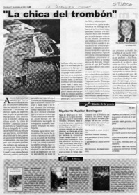 "La chica del trombón"  [artículo] Tito Castillo