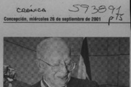 Gonzalo Rojas sana a todos con sus letras  [artículo]