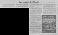 Los poetas del Maule  [artículo] Marino Muñoz Lagos