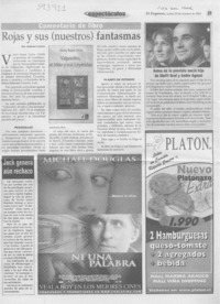 Rojas y sus (nuestros) fantasmas  [artículo] Gabriel Castro