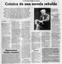 Crónica de una novela rebelde