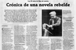 Crónica de una novela rebelde