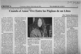 Cuando el amor vive entre las páginas de un libro  [artículo] Valeska Olavarría G.