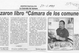 Lanzaron libro "Cámara de los comunes"  [artículo] Pamela Izquierdo