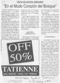 "En el mudo corazón del bosque"  [artículo]