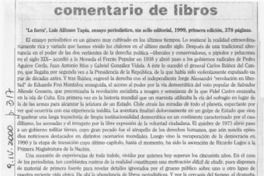 La farra  [artículo] Antonio Rojas Gómez