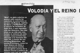 Volodia y el reino de la mentira coronada  [artículo] Faride Zerán