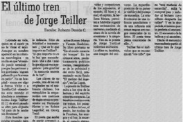 El último tren de Jorge Teillier