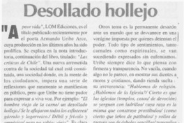 Desolado hollejo  [artículo] Alejandro Lavquen