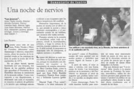 Una noche de nervios  [artículo] Lady Macbeth