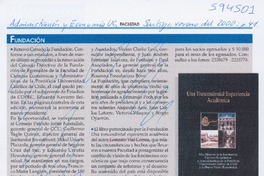 Una trascendental experiencia académica  [artículo]