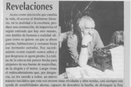 Revelaciones  [artículo] Antonio J. Salgado