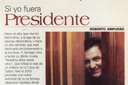 Si yo fuera presidente  [artículo] Pauline Kantor