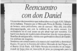 Reencuentro con don Daniel