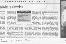 De vaguedades y desvelos  [artículo] Iván Quezada E.