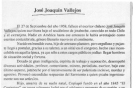 José Joaquín Vallejos