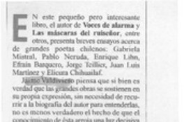 Escritura encadenada  [artículo] Carlos Jorquera A.