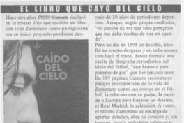 El libro que cayó del cielo  [artículo]
