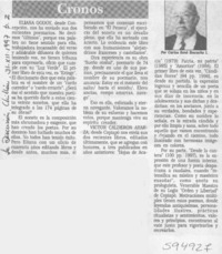 Víctor Calderón Ayarza  [artículo] Carlos René Ibacache