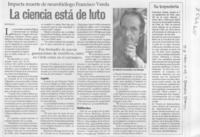 La ciencia está de luto  [artículo] Jazmín Jalilie