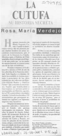 La Cutufa, su historia secreta  [artículo] Rosa María Verdejo