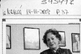 Matilde ayuna para que liberen a su hija  [artículo] Romina Irarrázabal F.