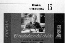 El ciudadano del olvido  [artículo]