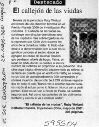 El callejón de las viudas  [artículo]