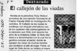 El callejón de las viudas  [artículo]