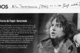 "Flores de papel" sorprende  [artículo]