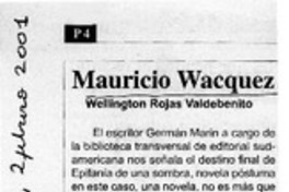 Mauricio Wacquez